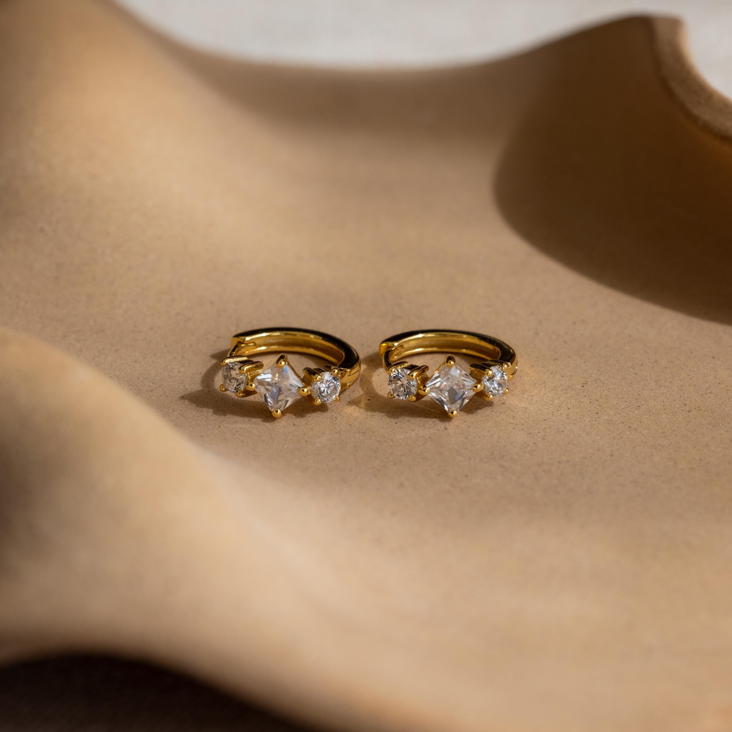 Princess Cut Huggies